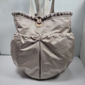 Lululemon Athletica Women's Light Gray Gym Bucket Duffle Bag